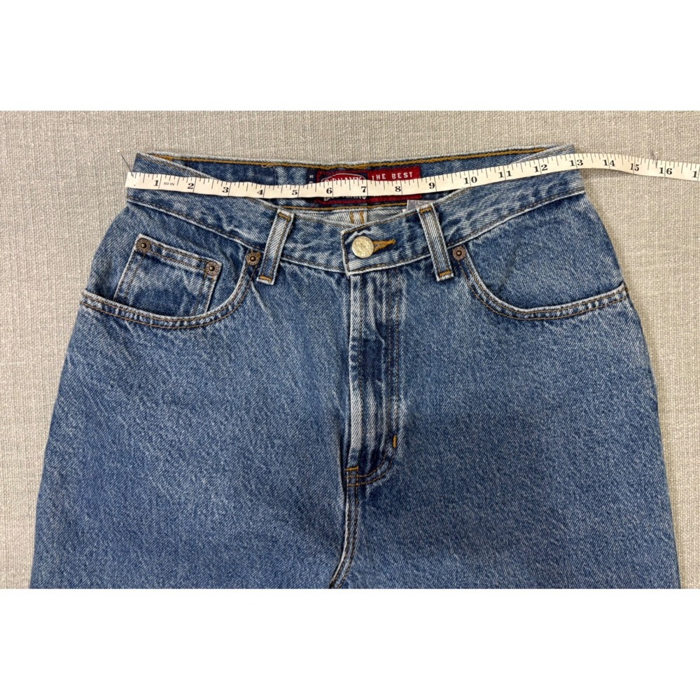 Old Navy Y2K Blue Jeans Womens 6 Regular Slim Straight High Rise Medium Wash - Picture 7 of 12